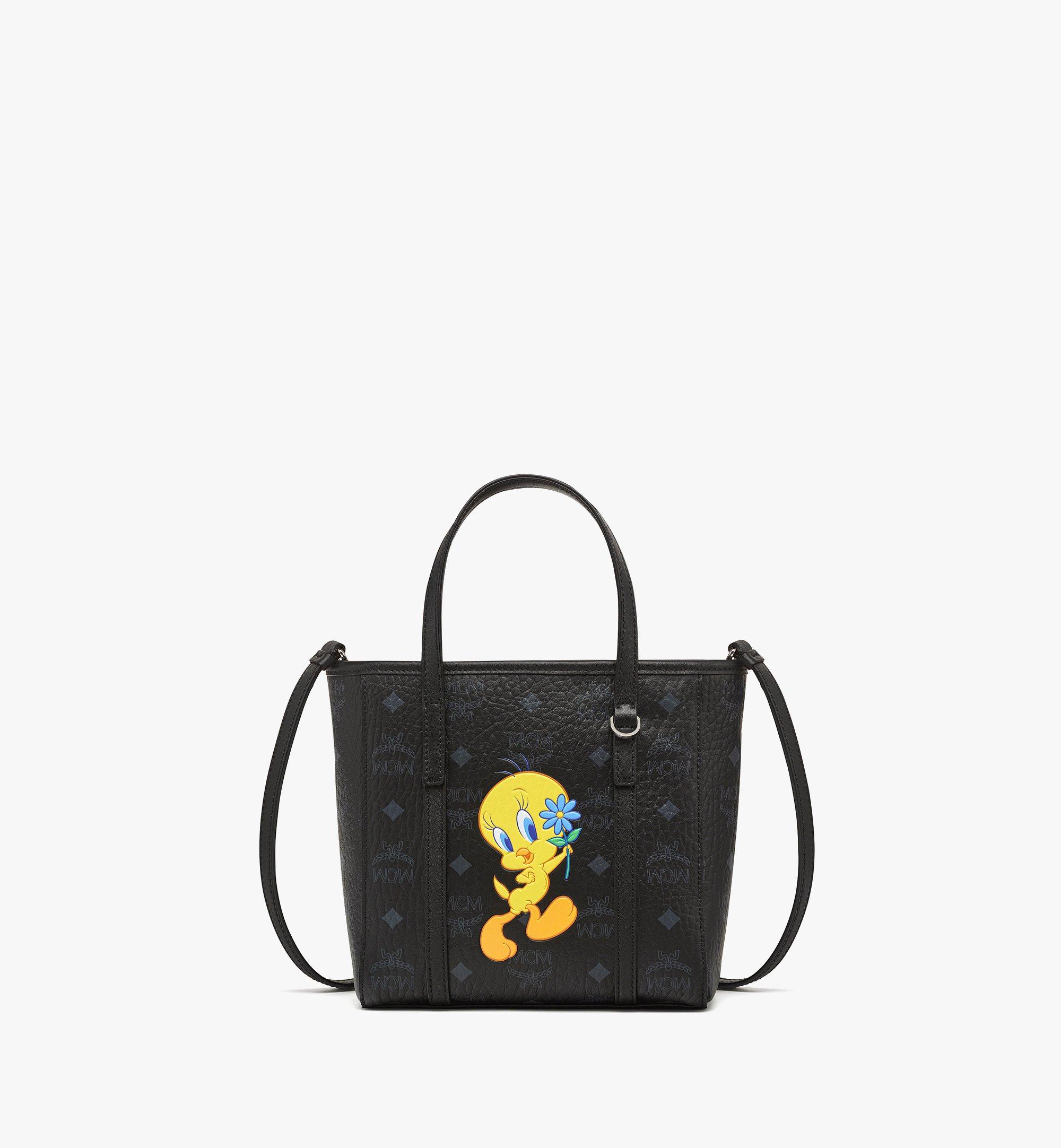 Looney Tunes x MCM Aren Visetos 頂部拉鏈購物袋 1